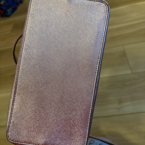 Kate Spade Pink Glitter Saffiano Mini Tote Bag – Sparkle Edition ✨ - Picture 2 of 3